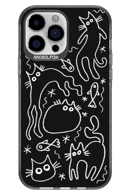 CHALK_CATS 2.0 - Apple iPhone 13 Pro Max