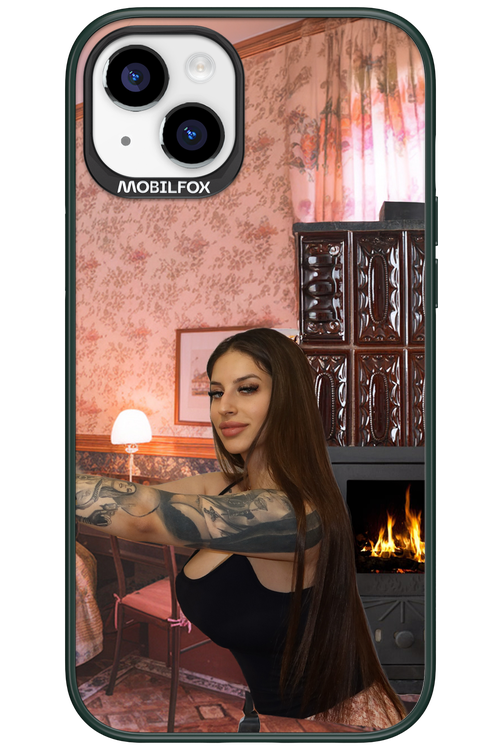 Tattooed Flame - Apple iPhone 15 Plus