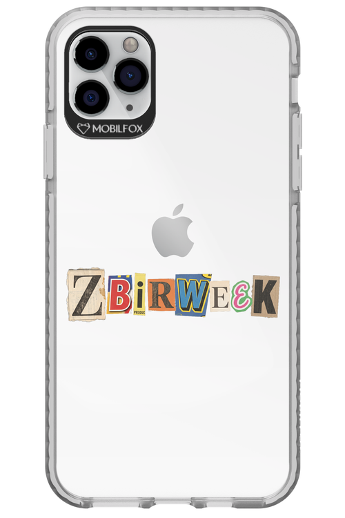 Zbirweek (transparent) 2.0 - Apple iPhone 11 Pro Max