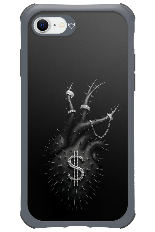 Black Heart - Apple iPhone SE 2022