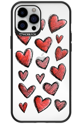 Red Love Transparent 2.0 - Apple iPhone 12 Pro Max