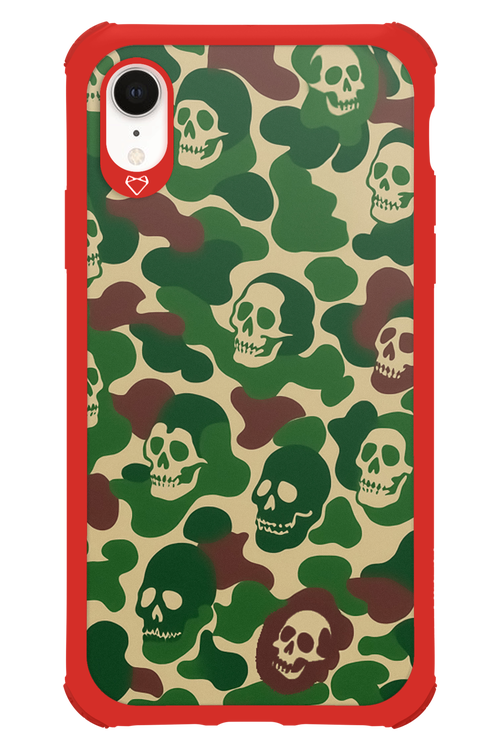 Camo Skull 2.0 - Apple iPhone XR