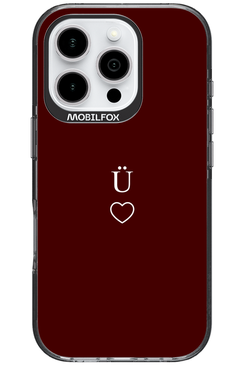 U Burgundia II 2.0 - Apple iPhone 16 Pro