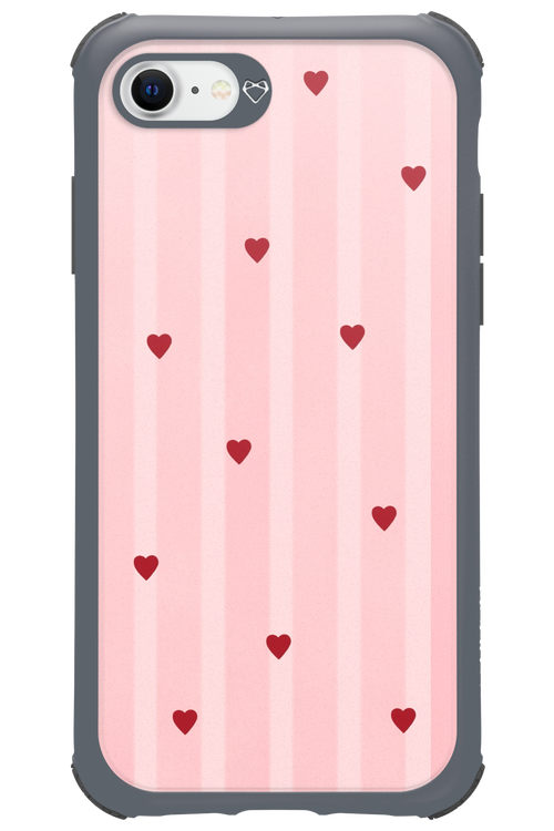 Red Little Hearts 2.0 - Apple iPhone 7