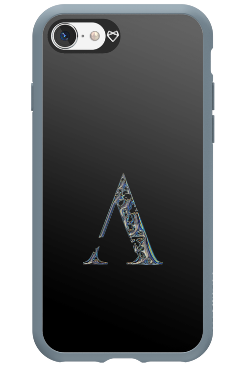 ⁠ ⁠Azteca A Chrome Logo - Apple iPhone SE 2022