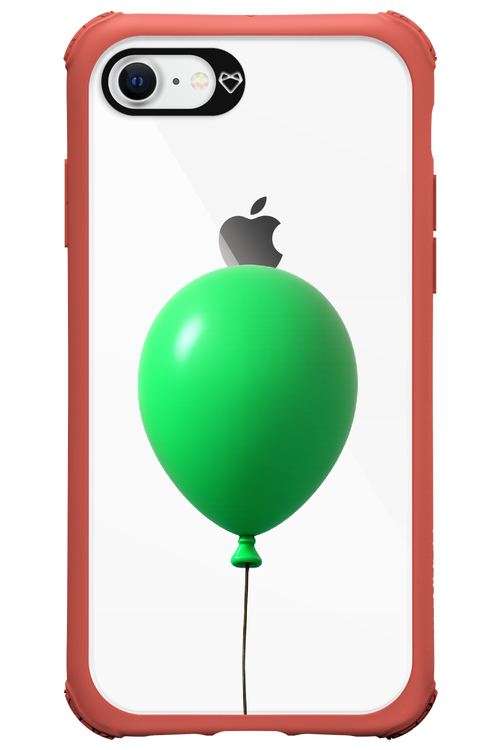 Green Balloon - Apple iPhone 8