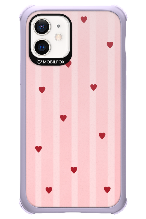 Red Little Hearts 2.0 - Apple iPhone 12