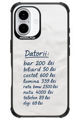 The List - Apple iPhone 16