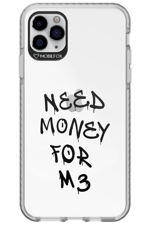 Need M3 Transparent Black - Apple iPhone 11 Pro Max