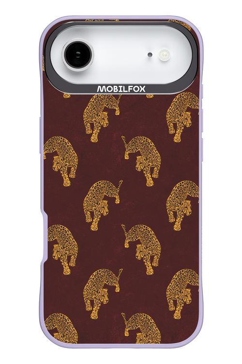 Burgundy Leopard Pattern - Apple iPhone 17 Air
