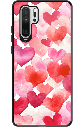 Water Painted Heart - Huawei P30 Pro