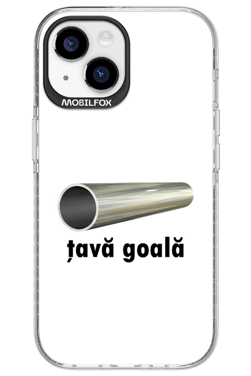 Țavă Goală White - Apple iPhone 15