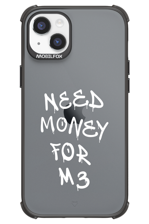 Need M3 Transparent White - Apple iPhone 14 Plus