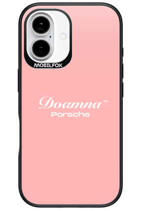 Doamna Porsche (pink) - Apple iPhone 16