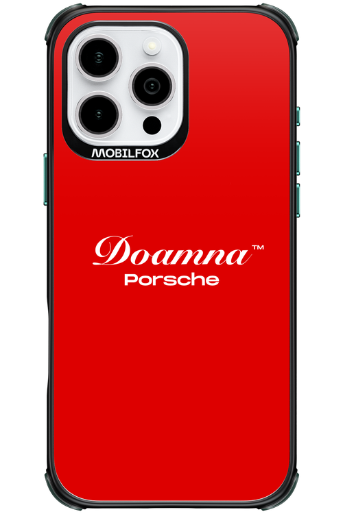 Doamna Porsche (red) - Apple iPhone 16 Pro Max