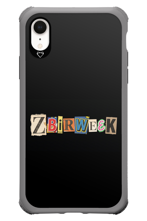 Zbirweek (black) 2.0 - Apple iPhone XR