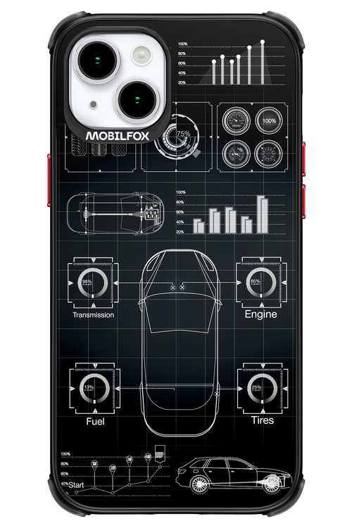 Cyber Grid 2.0 - Apple iPhone 15 Plus