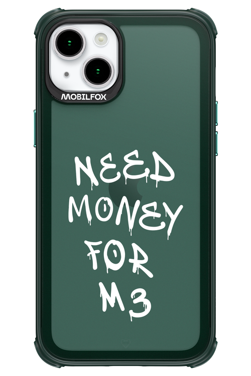 Need M3 Transparent White - Apple iPhone 15 Plus