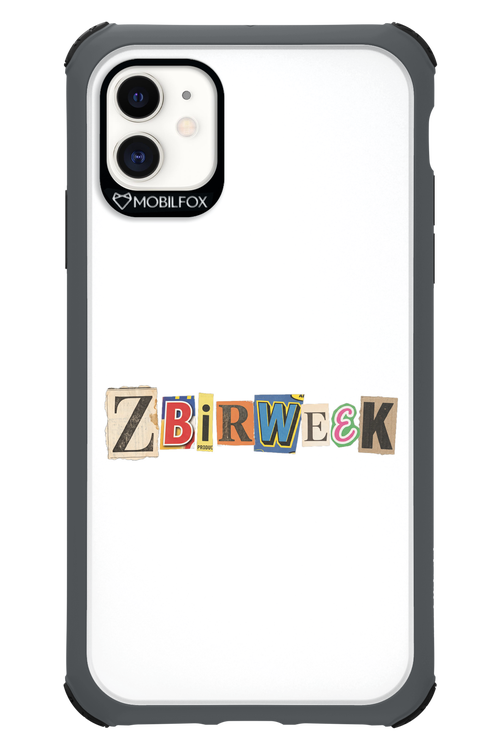Zbirweek (white) 2.0 - Apple iPhone 11