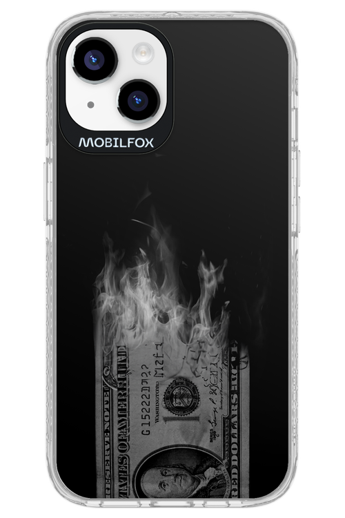 Money Burn B&W 2.0 - Apple iPhone 14