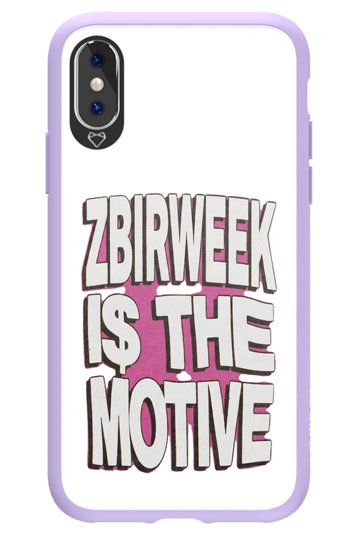 Motive (white) 2.0 - Apple iPhone X