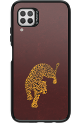 Burgundy Leopard - Huawei P40 Lite