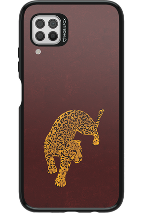Burgundy Leopard - Huawei P40 Lite
