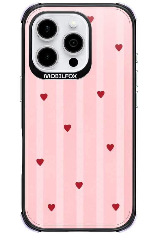 Red Little Hearts 2.0 - Apple iPhone 16 Pro