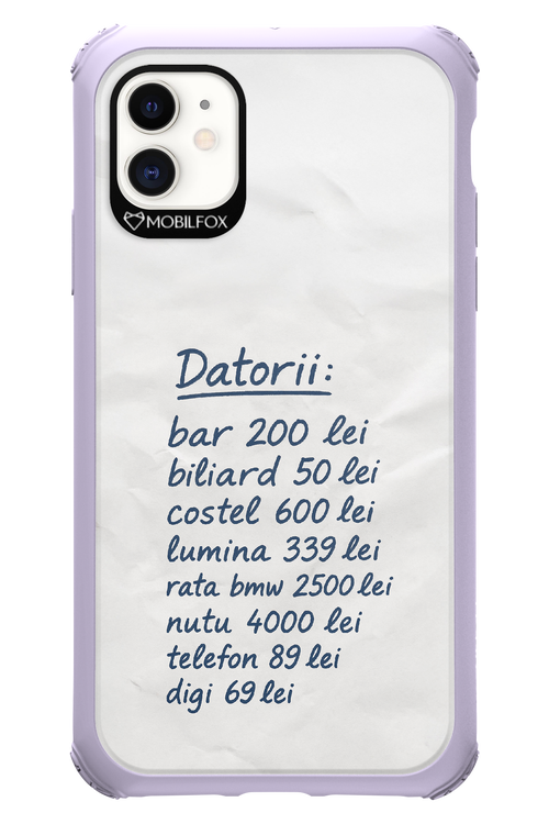 The List - Apple iPhone 11