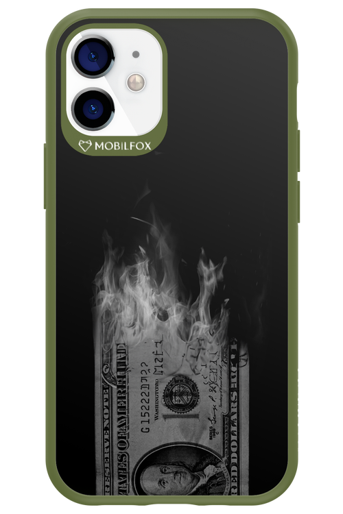 Money Burn B&W 2.0 - Apple iPhone 12 Mini