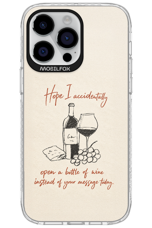 Bottle of wine 2.0 - Apple iPhone 14 Pro Max