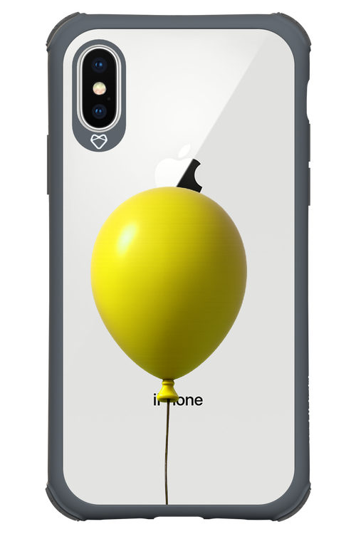 Yellow Balloon - Apple iPhone X