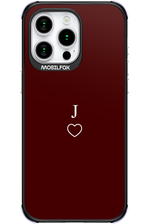 J Burgundia 2.0 - Apple iPhone 15 Pro Max