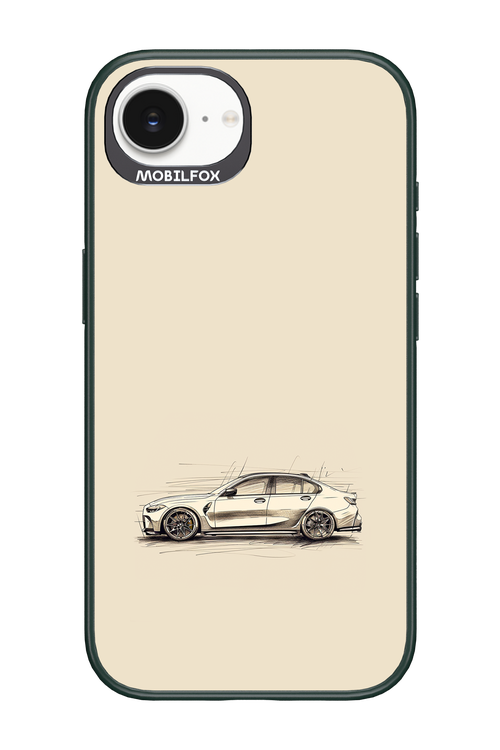 Sketch Car - Apple iPhone 16e