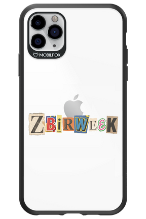 Zbirweek (transparent) 2.0 - Apple iPhone 11 Pro Max