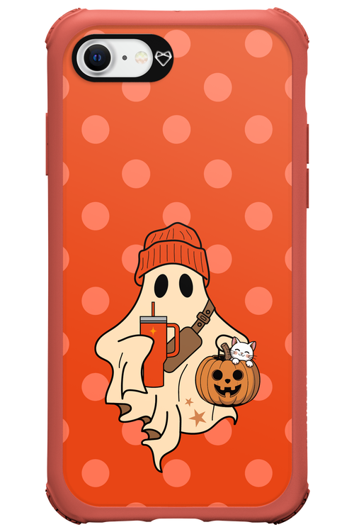 Ghost Girl (Orange) - Apple iPhone SE 2022