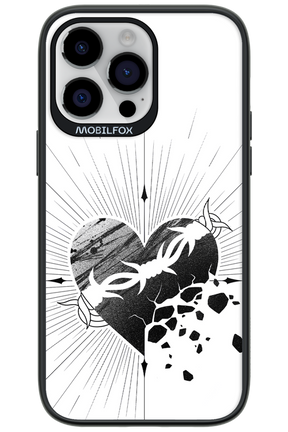 Fekete Szív - Apple iPhone 14 Pro Max