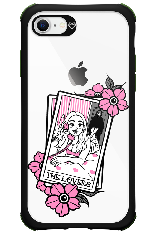 The Spooky Lovers (Transparent) - Apple iPhone 8