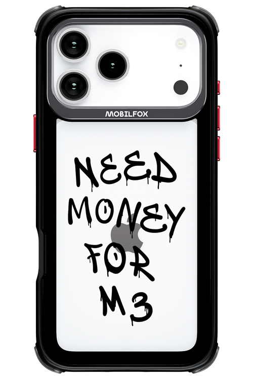 Need M3 Transparent Black - Apple iPhone 17 Pro Max