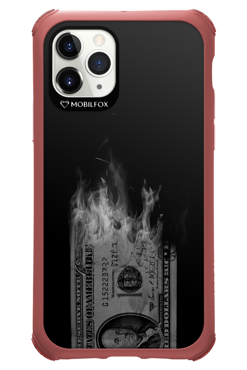 Money Burn B&W 2.0 - Apple iPhone 11 Pro