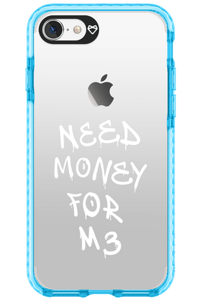 Need M3 Transparent White - Apple iPhone 7