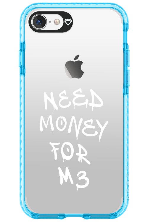Need M3 Transparent White - Apple iPhone 7