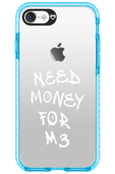 Need M3 Transparent White - Apple iPhone 7