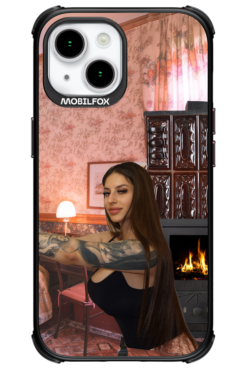 Tattooed Flame - Apple iPhone 15