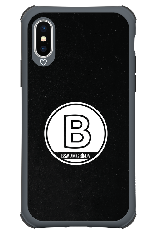 Amig bírom Black - Apple iPhone XS
