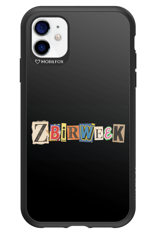 Zbirweek (black) 2.0 - Apple iPhone 11