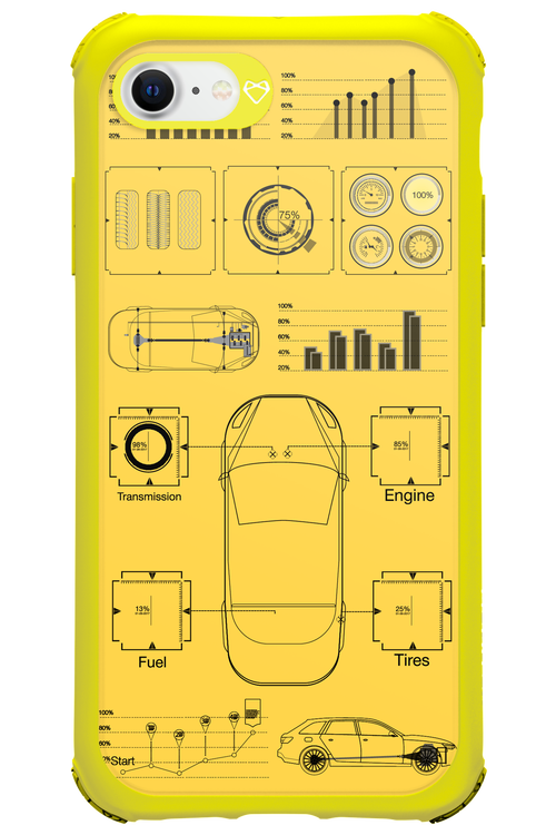 Grid Shift - Apple iPhone 8