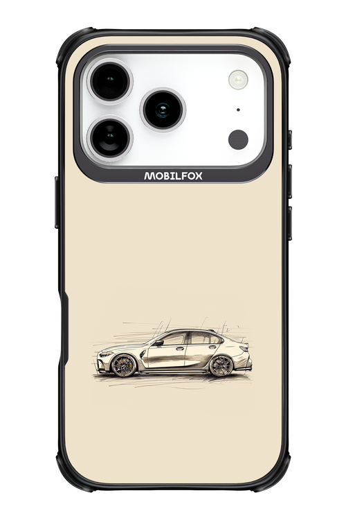 Sketch Car - Apple iPhone 17 Pro