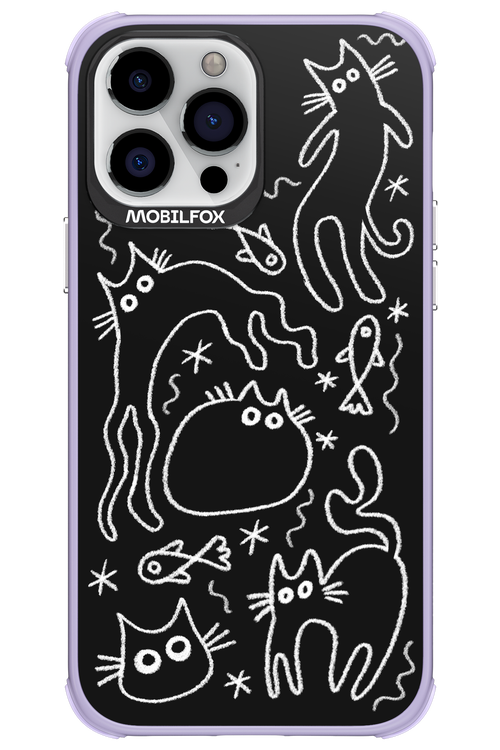 CHALK_CATS 2.0 - Apple iPhone 13 Pro Max