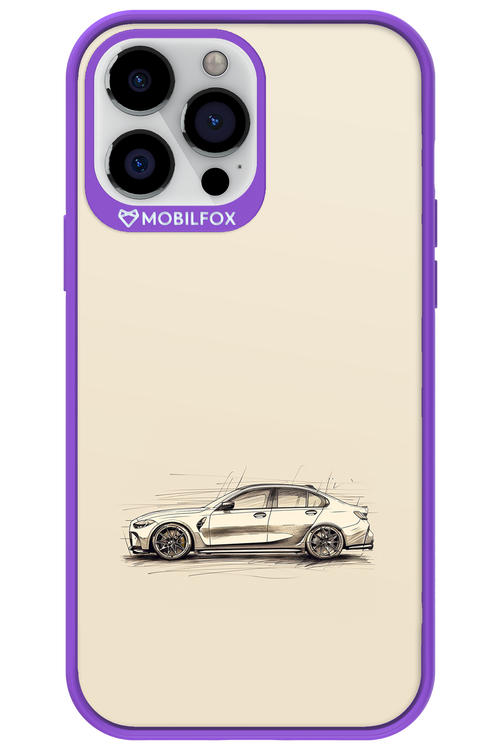Sketch Car - Apple iPhone 13 Pro Max